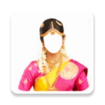 wedding dress photo editor android application logo